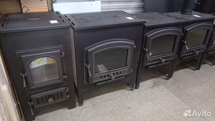 Печь буржуйка для дачи дома в бытовку