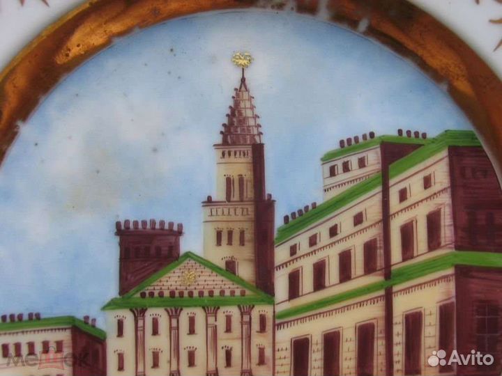 2 редкие тарелки (Россия XIX в.)