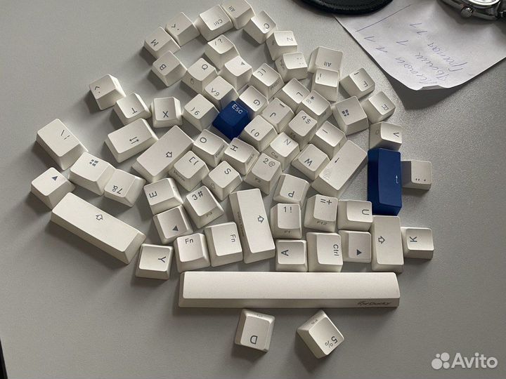 Кейкапы ducky 65 оригинальные