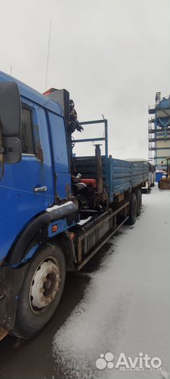 Бортовой грузовик КАМАЗ 65117 с КМУ Palfinger, 2011