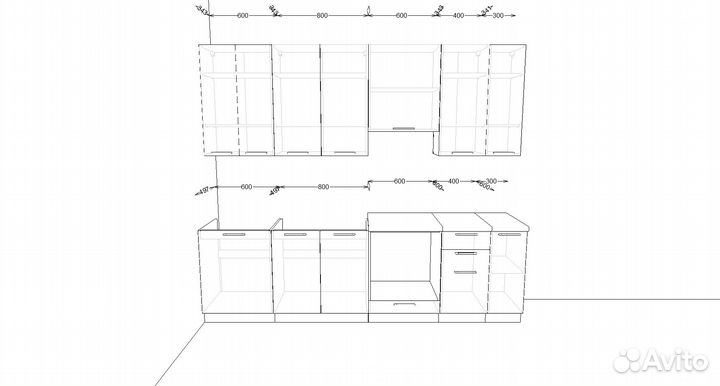 Кухонный гарнитур 