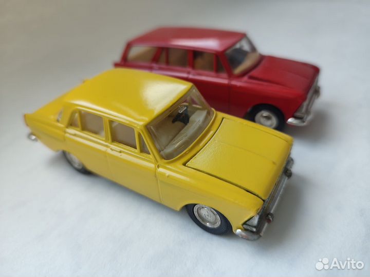 Коллекционные модели СССР Москвичи 1:43