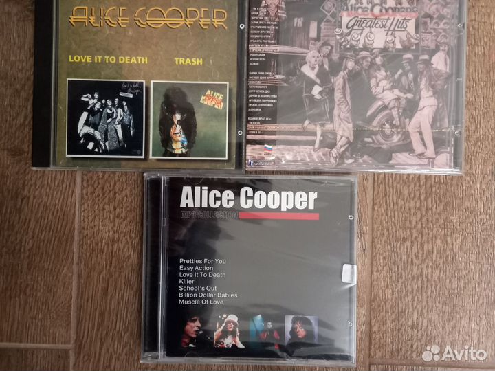 CD Led Zeppelin Quatro Alice Cooper Helloween Him