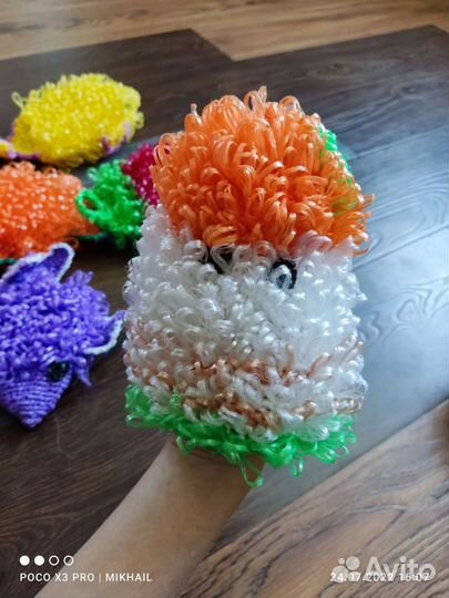 Мочалки ручная работа