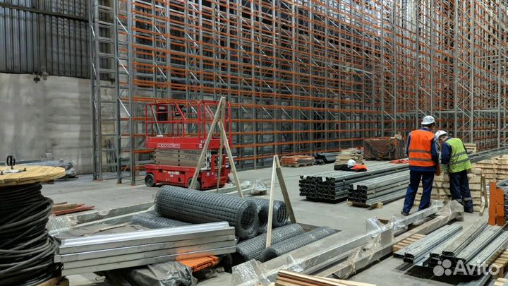 Монтаж / сборка стеллажей / металлоконструкций