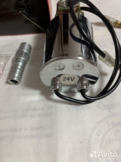 Электромагнитный клапан воздушный 24в