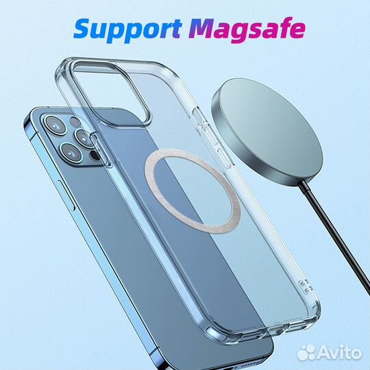 Для Magsafe металическая наклейка для iPhone
