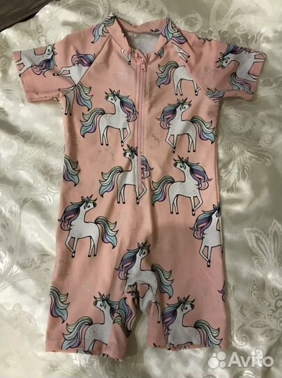 Купальный комбинезон на 5-6 лет для девочки