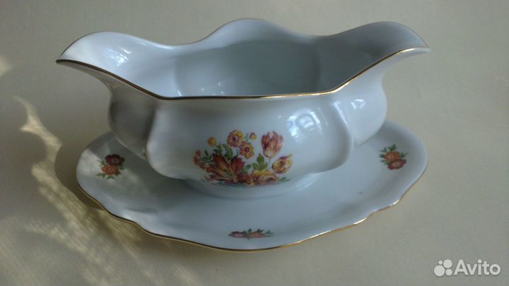 Соусница Богемия времен СССР (Чехословакия)