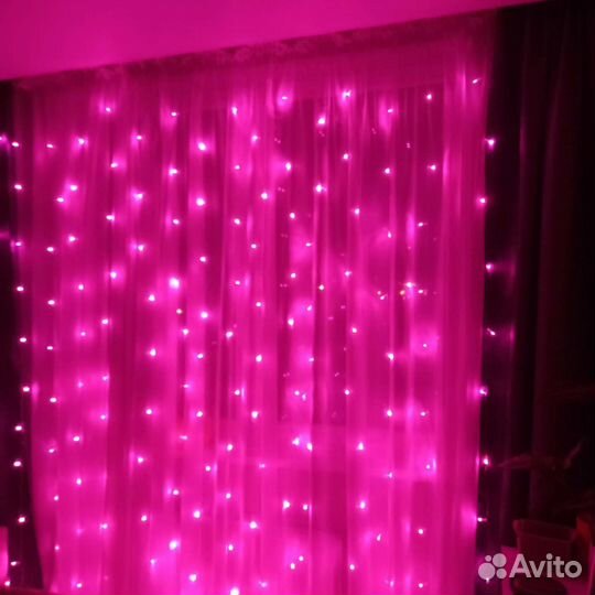 Гирлянда штора