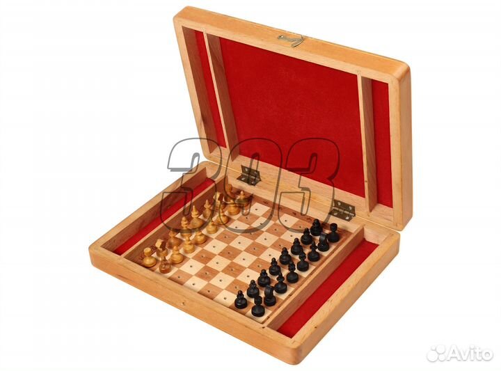 Шахматы Ретро Дорожные (красные) (52385)