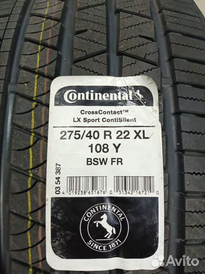 Continental ContiCrossContact LX Sport 275/40 R22