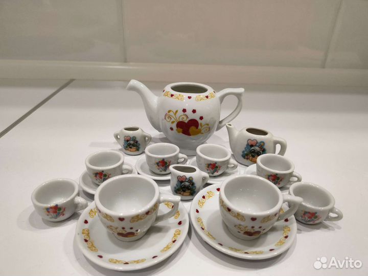 Сервиз чайный игрушечный