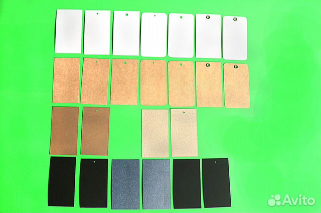 Бирки без печати