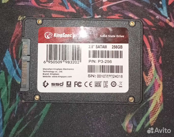 SSD 256 gb