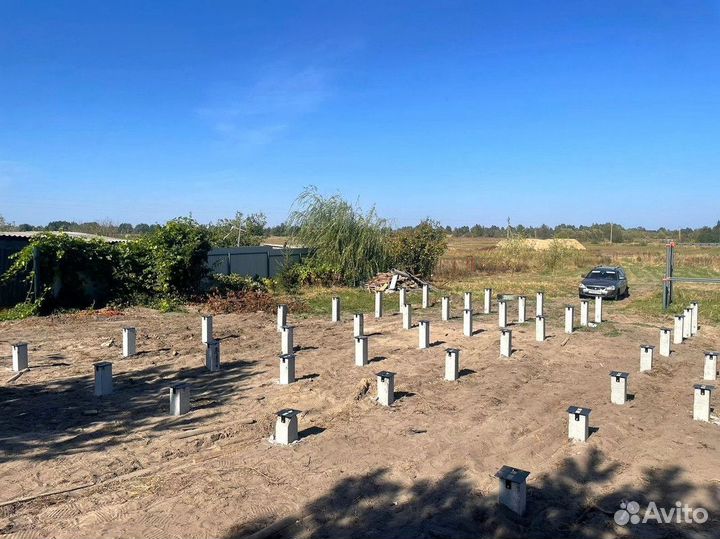 Забивные сваи. Бригады с опытом более 15 лет