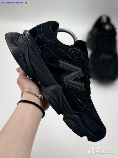 Кроссовки New Balance 9060 Black (Арт.78634)