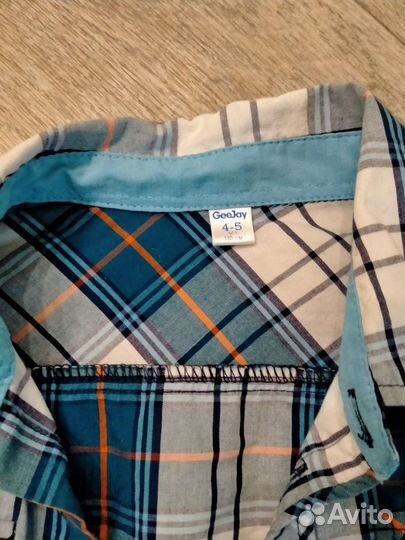 Рубашка для мальчика 110 см