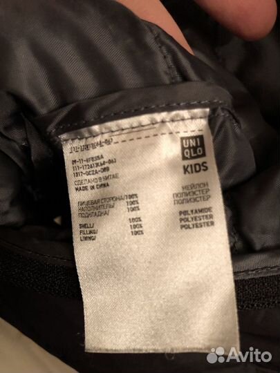 Куртка тонкая Uniqlo 3-4 года