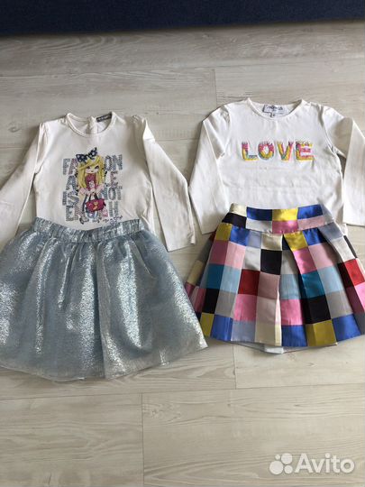 Юбка, кофта simonetta 4 года