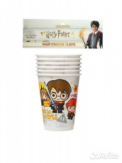 Набор одноразовой посуды Harry Potter
