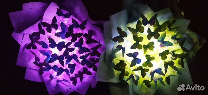 Букет из бабочек в наличии и на заказ