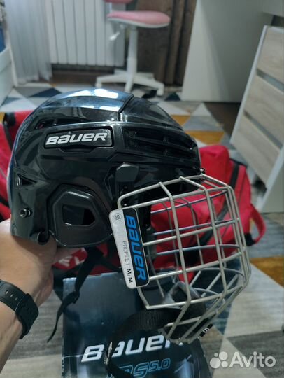 Хоккейный шлем Bauer IMS 5.0 combo (BLK M)