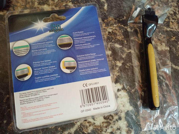 Кассеты gillette mach3 (Quattro) 8 шт