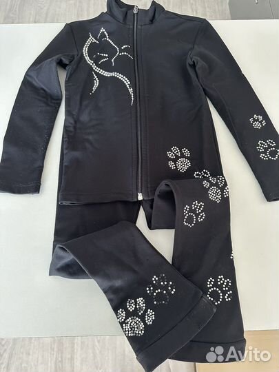 Тренировочный костюм доя фигурного катания 98-104