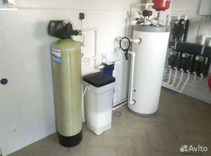 Умягчитель воды с американским клапаном Clack