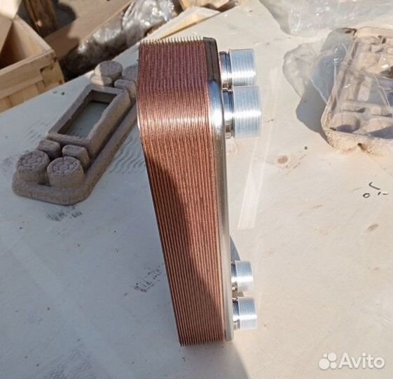 Паяный теплообменник для теплых полов