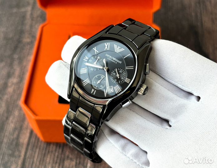 Часы мужские Emporio Armani Black