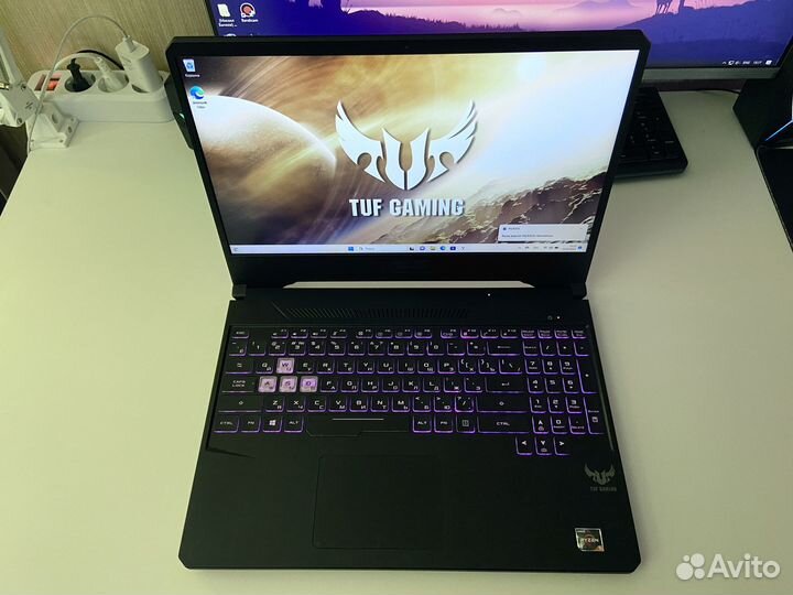 Игровой ноутбук asus TUF gaming GTX1650 16gb