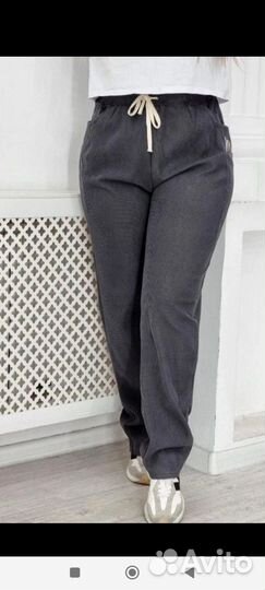 Брюки микровельвет