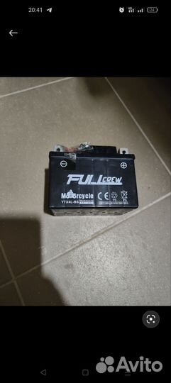 Мото Аккумулятор Full Crew YTX4L-BS