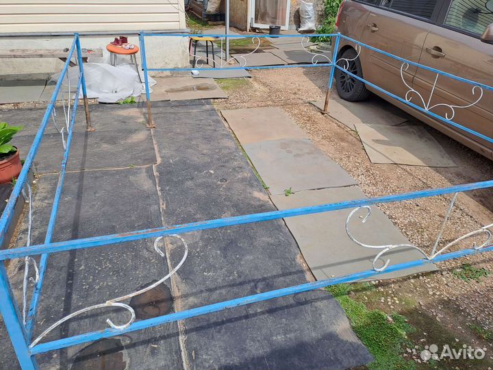 Ограда на могилу. Размер 2.5002800