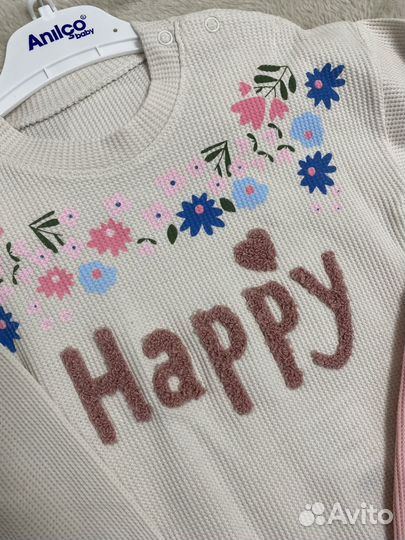 Костюм вафельный Турция 18m(86)