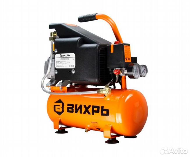 Компрессор воздушный Вихрь кмп-210/10