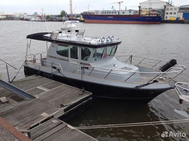 Катер Норд Стар 28 (2013) предпродажная подготовка