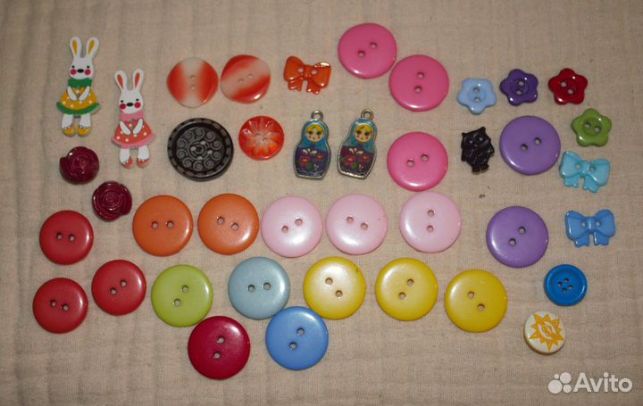 Пуговицы декоративные