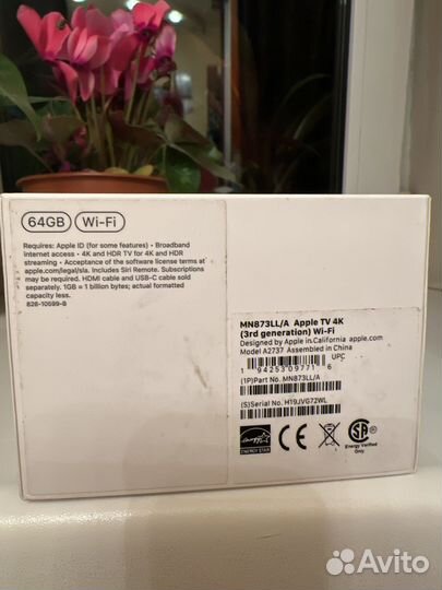 Apple TV 4k 64gb Wi-Fi