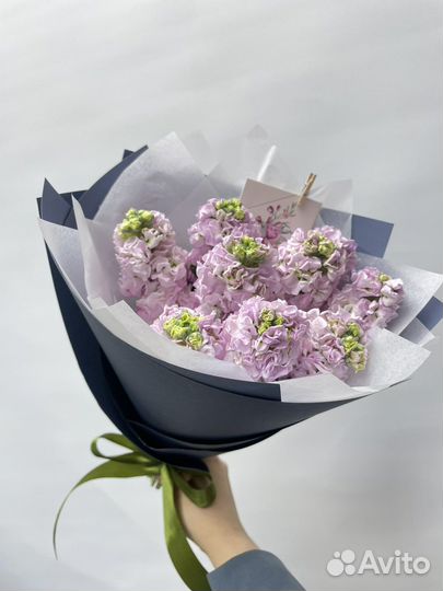 Маттиола букет из маттиолы