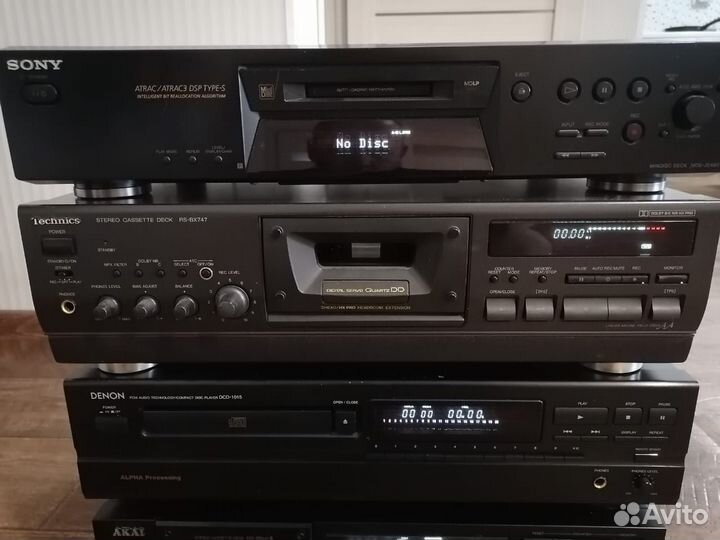 Cd проигрыватель denon DCD 1015, Кассетная дека Ak