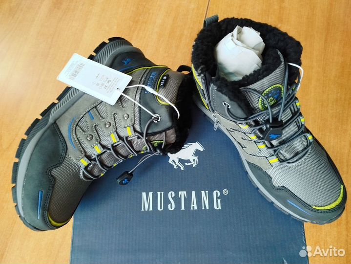 Новые ботиночки Bullbохer, Мustang, др оригинал 37