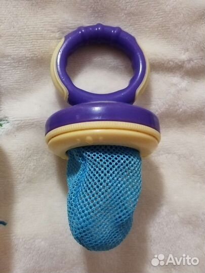 Ниблер Lubby с сеточками + Держатель для пустышки