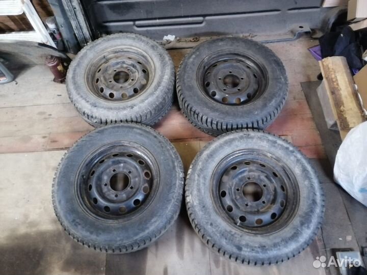 Колеса зимние от Нивы 4*4
