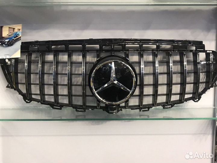 Решетка на Mercedes Benz E-KLass