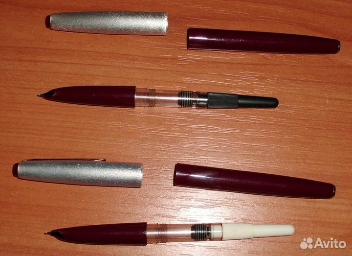 Набор авторучек Студенческий мзпп СССР 2 перьевые