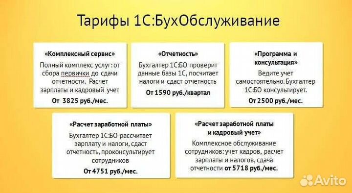 Услуги по ведению бухгалтерского учета