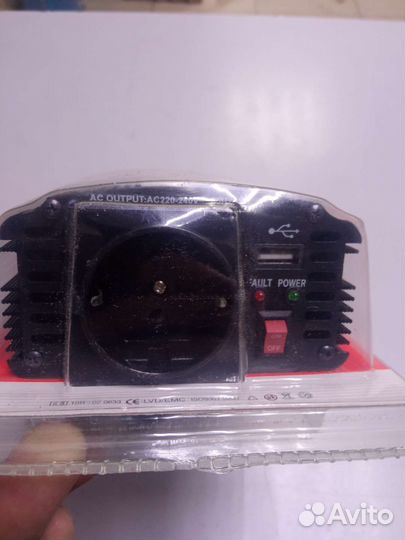 Инвертор, преобразователь 12 - 220, 400Вт